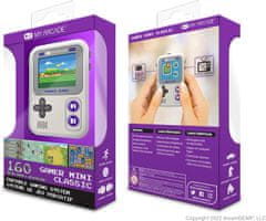 My Arcade Gamer Mini Classic ručna igraća konzola, 160 igara, ljubičasta