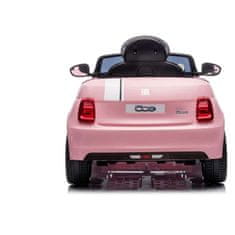 PRINCE TOYS Fiat auto na akumulator, do 25 kg, ružičasti