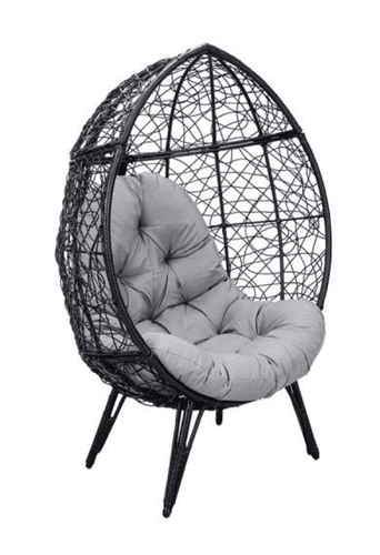 Udobna vrtna stolica jaje