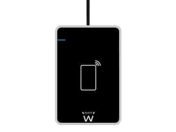 Ewent pametni i čitač ID kartica, USB 2.0, NFC beskontaktni, crni, EW1053