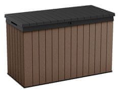 KETER Veliki vanjski plastični spremnik 662L - smeđi KETER DARWIN