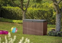 KETER Veliki vanjski plastični spremnik 662L - smeđi KETER DARWIN