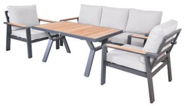 Rojaplast ROTTERDAM Pergola set od aluminija s grafitnom završnom obradom