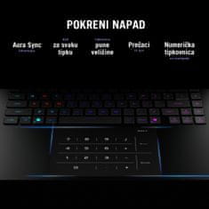 ASUS ROG Strix SCAR 18 G835LW-SA077W prijenosno računalo, Ultra 9 275HX, 64GB, SSD2TB, RTX5080, W11H (90NR0LI1-M007B0)