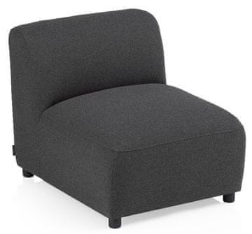 Kettler KETTLER OSEA vanjska fotelja s jastucima, aluminij, antracit/antracit 70x93x74 cm