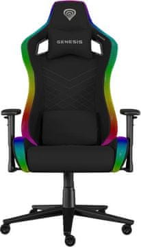 Genesis Trit 660 RGB crna gaming stolica