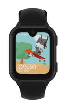 Garett Kids Vibe AI 4G pametni sat crne boje