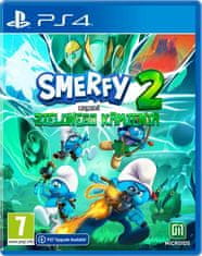 PLAION PS4 igra Štrumpfovi 2 - Zatočenik Zelenog kamena (kompatibilna s PS5)