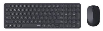 Rapoo 9310M crni set tipkovnice i miša