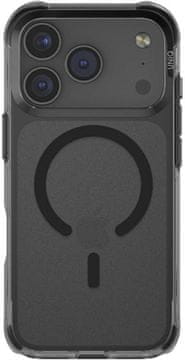 UNIQ LifePro Xtreme stražnja maska za Apple iPhone 17 Pro 6.3 Magclick punjenje crna prozirna prozirno-crna