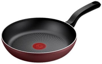 Tefal Simply Cook tava za prženje H0580702 30 cm bordo