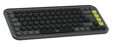 Logitech Pop Icon Keys bežična tipkovnica, grafitna