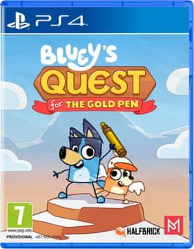 Cenega PS4 igra Bluey's Quests for the Gold Pen