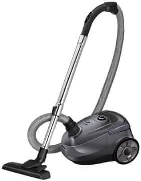 MPM MOD-52 850 W usisavač s vrećicom Velika vrećica Tihi rad Siva i crna