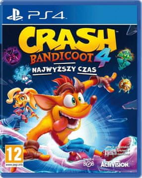 PLAION Crash Bandicoot 4: It's About Time igra za PS4 (kompatibilna s PS5)