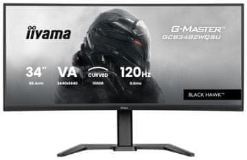 iiyama Monitor G-Master Black Hawk GCB3482WQSU-B1 34 UWQHD VA 0.6ms 120Hz Crni