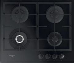 Whirlpool GOFL629NB1 Plinska ploča za kuhanje s više razina plamena, dvostruka kruna, wok plamenik 59 cm