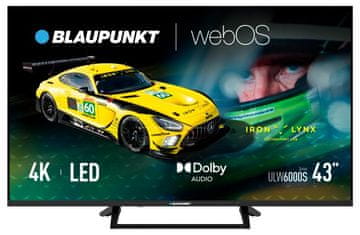 Blaupunkt 43ULW6000S 43" 4K webOS HDR10 LED TV crni