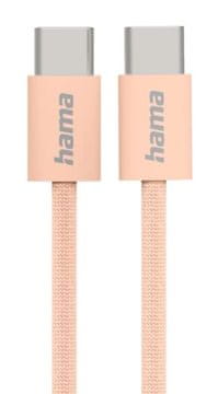 Hama Data Fabric USB-C kabel 1 m narančaste boje
