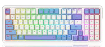 Redragon K664WBP-RGB-PRO Gloria Pro tipkovnica bijela-ljubičasta-plava