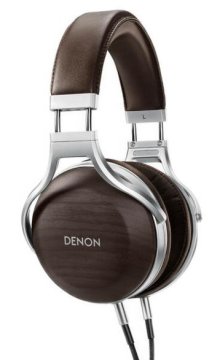 Denon AH-D5200 žičane slušalice srebrno-smeđe boje