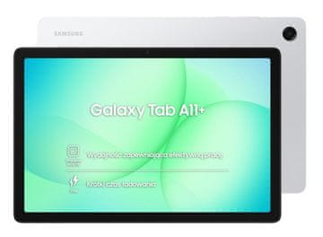 Samsung Galaxy Tab A11+ 5G tablet 6GB 128GB srebrni