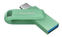 SanDisk Ultra Dual Drive Go USB Type-C USB memorijski ključ 128 GB zeleni (pesnit zelene boje)