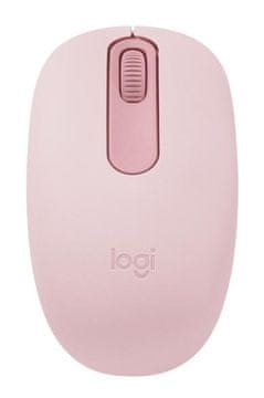 Logitech M196 ružičasti bežični miš
