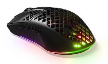 SteelSeries Aerox 3 bežični bežični miš 2022. izdanje, crni (oniks)