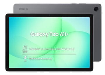 Samsung Galaxy Tab A11+ Wi-Fi 6GB 128GB Tablet sivi