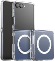 araree Duple M maskica s MagSafeom za Galaxy Z Flip7 prozirna