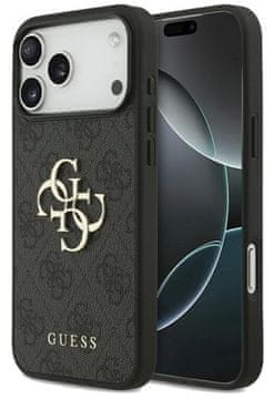 Guess 4G maskica s velikim logom za iPhone 17 Pro Max crna