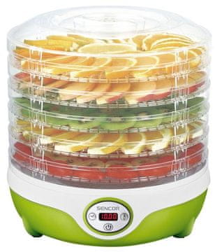 SENCOR SFD 851GR Dehidrator hrane Zeleno-prozirni