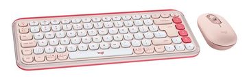 Logitech Pop Icon Combo Pink tipkovnica i miš