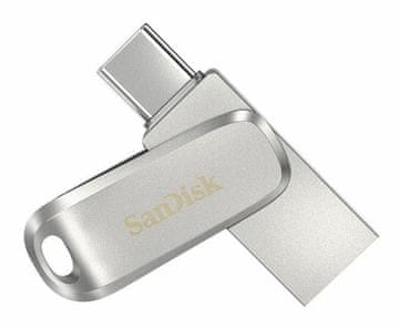 SanDisk USB pogon Ultra Dual Drive Luxe 128GB SDDDC4-128G-G46