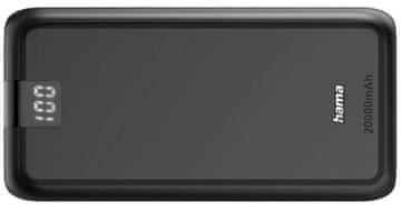 Hama Hama Power Pack Performance 20000 mAh antracitna prijenosna baterija