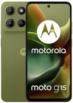 Motorola Pametni telefon Moto G15 4G (LTE) 8GB/128GB Zeleni