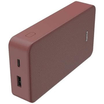 Hama Power Pack Color 20000 mAh Powerbank crvena