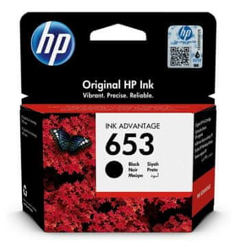 HP 653 crni uložak s tintom 3YM75AE
