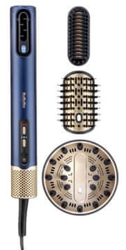 BaByliss P1337E 4-u-1 sušilo za kosu (zračna cijev AS6550E + difuzor) tamnoplava i zlatna