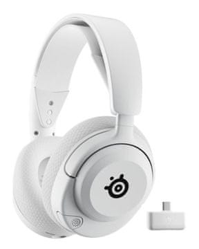 SteelSeries Arctis Nova 5 bežične bijele slušalice