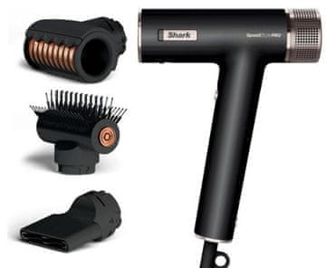 SHARK HD731EU SPEEDSTYLE PRO sušilo za kosu s 3 mlaznice, crna