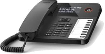 Gigaset Desk 600 žični telefon crne boje
