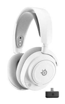 SteelSeries Arctis Nova 7 Gen 2 bežične slušalice bijele boje