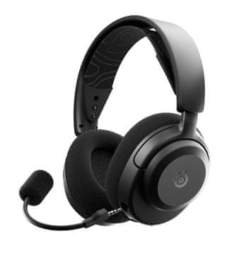 SteelSeries Arctis Nova 3X bežične crne bežične slušalice