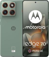 Motorola Edge 70 12GB/512GB pametni telefon boje mente (Pantone Lily Pad)