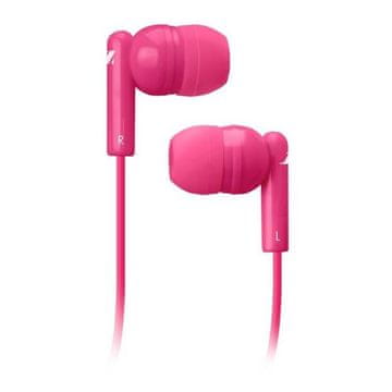SBS Tune Jack 3.5 Stereo slušalice s mikrofonom, ružičaste boje, MHINEARP