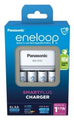 eneloop punjač baterija BQ-CC55 + 4x AA 2000mAh