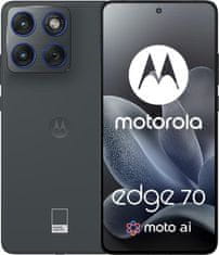 Motorola Edge 70 12GB/512GB pametni telefon grafitna (Pantone Gadget Gray)