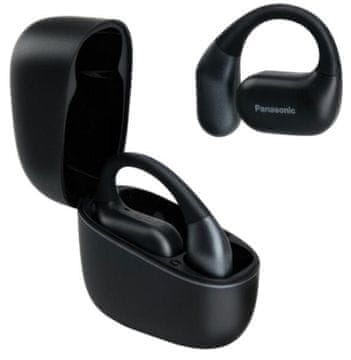 Panasonic RB-F10DE-K bežične slušalice otvorene, crne boje